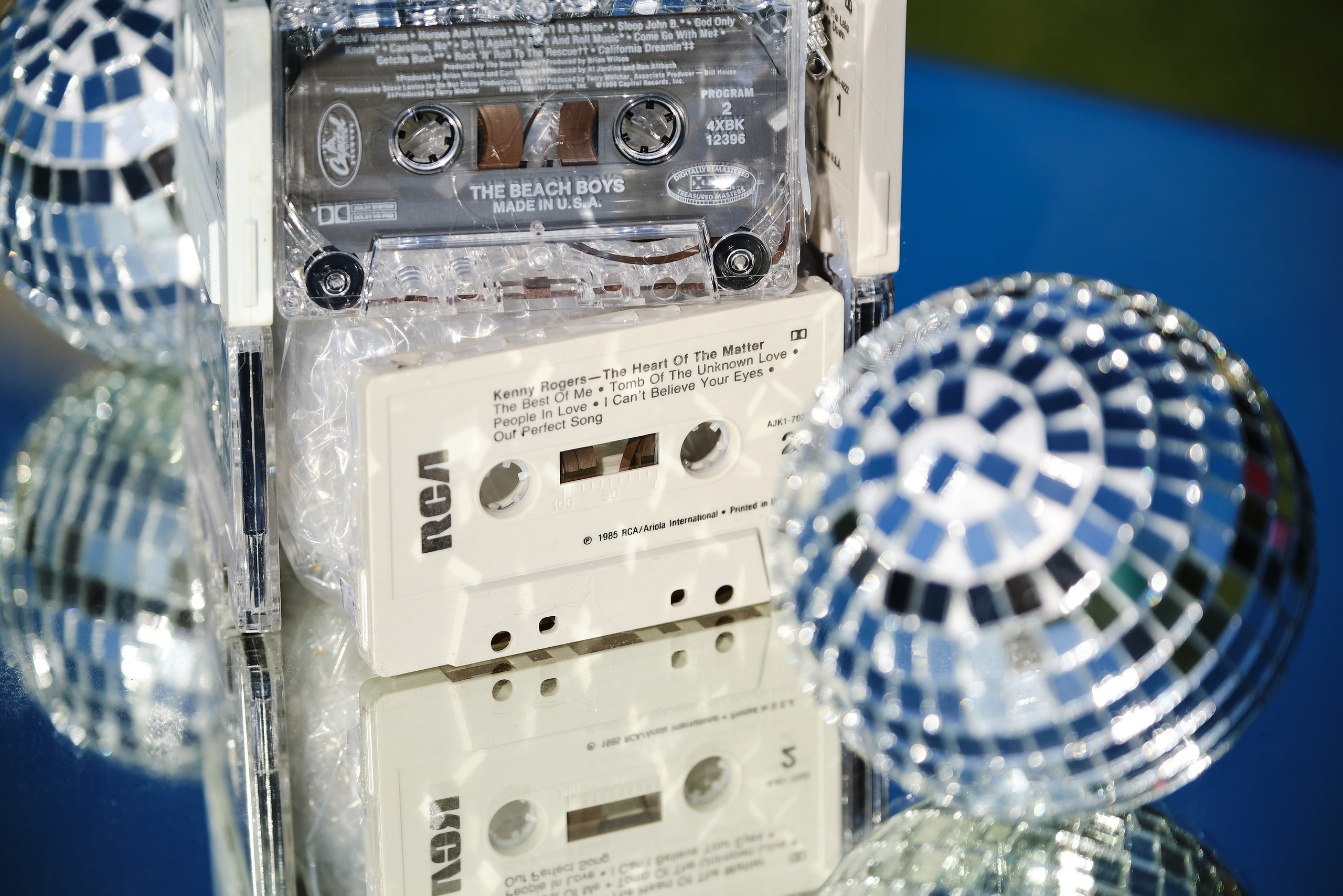 Mirror ball detail.